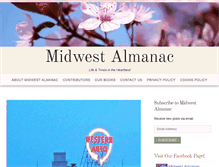 Tablet Screenshot of midwestalmanac.com